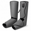 Leg compression massager on white studio background